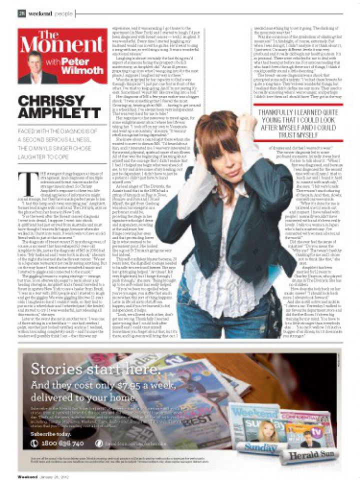 The Moment - Choosing Laughter To Cope