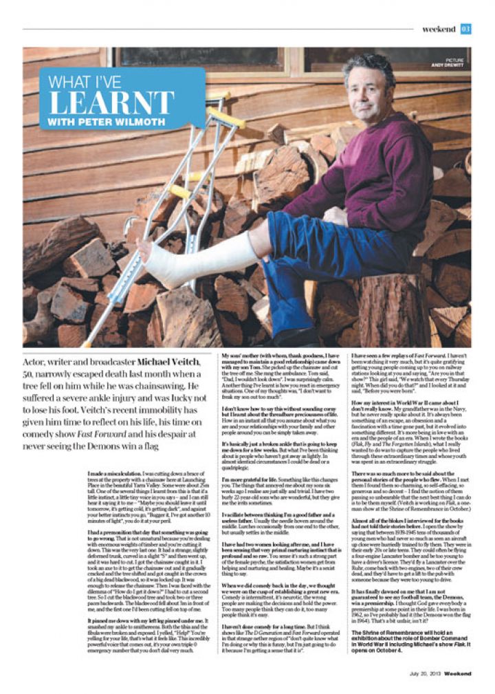 What I've Learnt - Michael Veitch